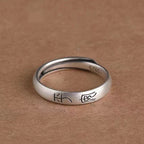 Fortune Jewel Peace And Joy Copper Luck Wealth Ring