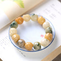 Fortune Jewel Multilayered Bodhi Seed Cute Cat Paw Calm Harmony Bracelet