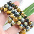 Fortune Jewel Tiger Eye Protection Courage Strength Bracelet