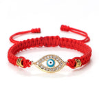 Fortune Jewel Evil Eye Keep Away Evil Spirits String Bracelet