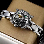Fortune Jewel Tiger Head Design Healing Bracelet