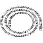 Fortune Jewel Double Dorje Vajra Strength Punk Copper Chain Bracelet Necklace