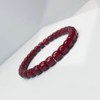 Beautiful Red Bodhi Bracelet Designed for Soothing Fidgeting