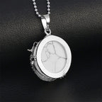 Fortune Jewel Chinese Dragon Natural Quartz Crystal Healing Energy Necklace Pendant