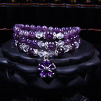 Fortune Jewel Tibetan Amethyst Blessing Bracelet