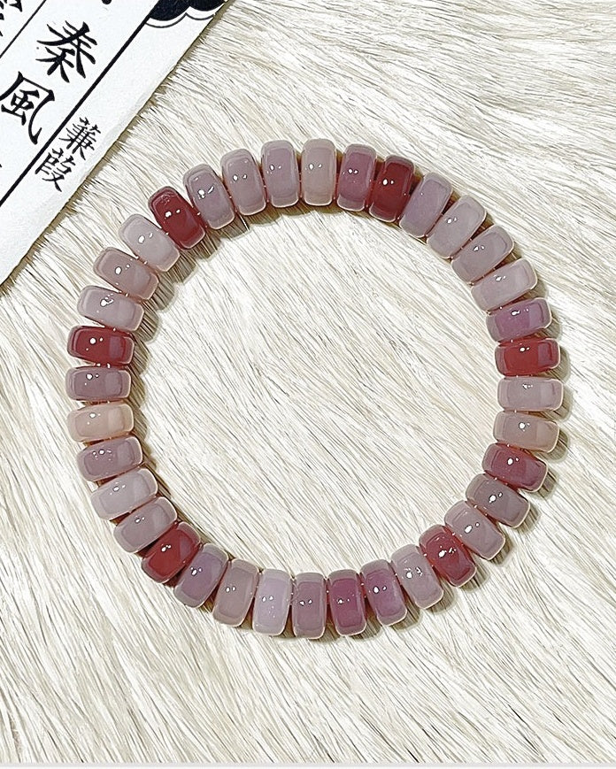 New Multi-color Flake Bodhi Bracelet（10*7MM）