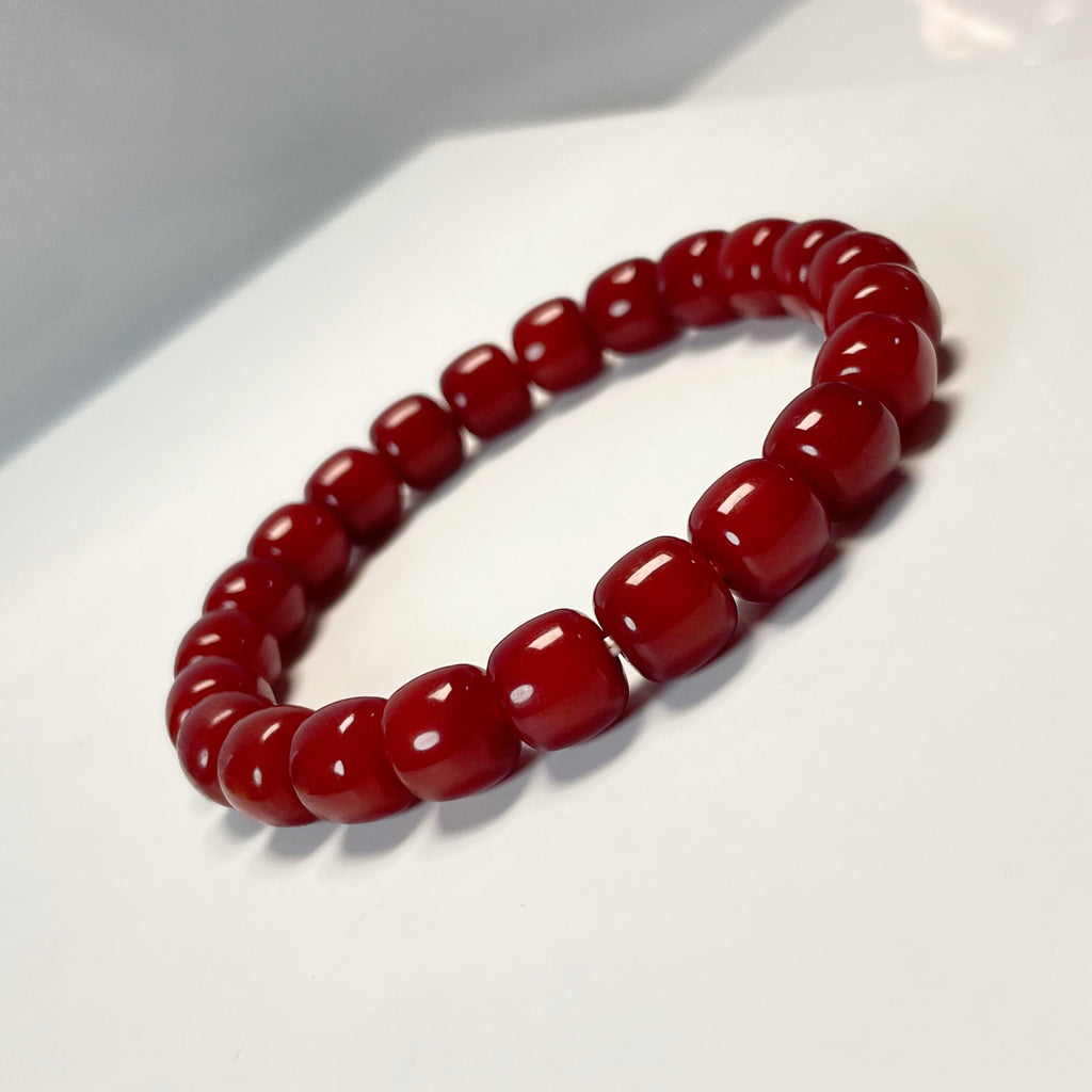 Beautiful Red Bodhi Bracelet Designed for Soothing Fidgeting
