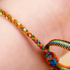 Fortune Jewel "May all your wishes come true" Lucky Multicolored Bracelet