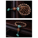 Fortune Jewel Abelia Biflora Wood Happiness Protection Bracelet
