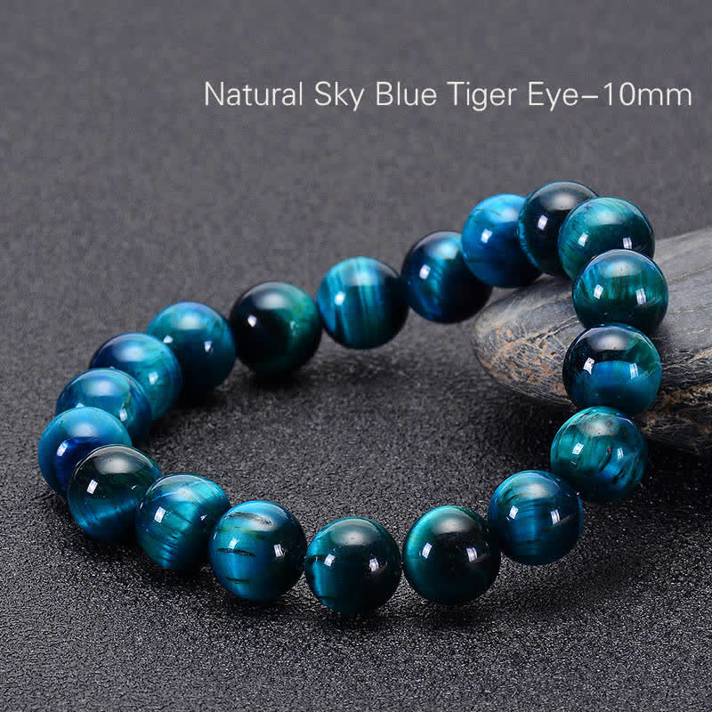 Fortune Jewel Blue Tiger Eye Protection Bracelet