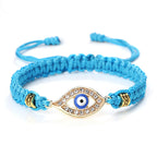 Fortune Jewel Evil Eye Keep Away Evil Spirits String Bracelet
