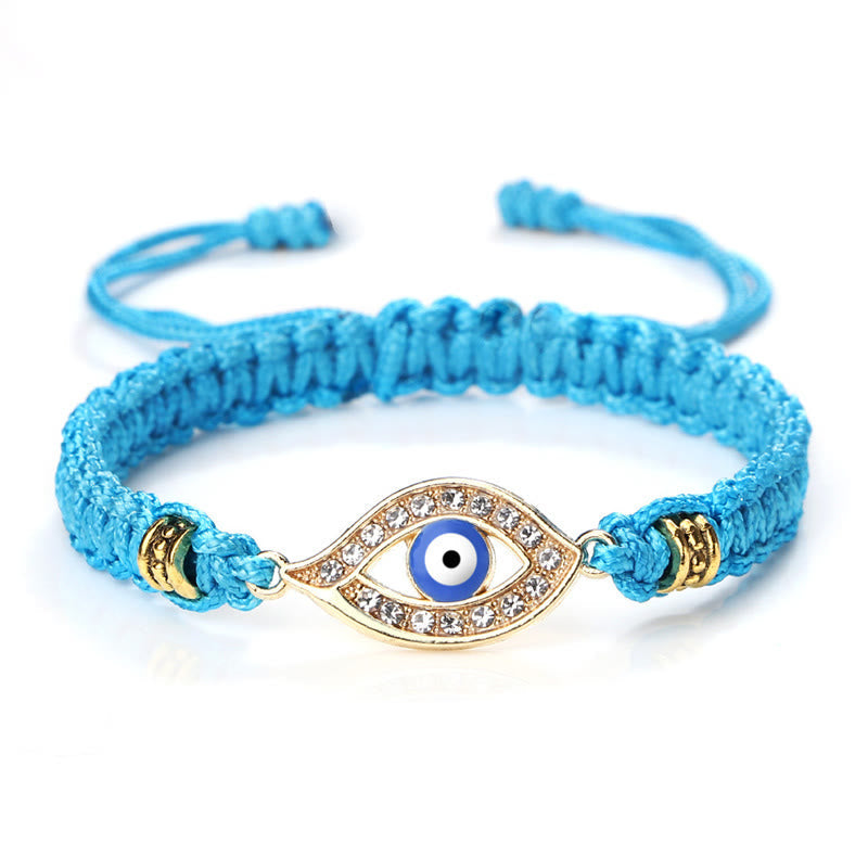 Fortune Jewel Evil Eye Keep Away Evil Spirits String Bracelet