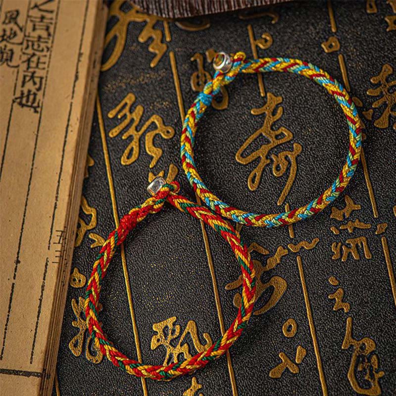 Fortune Jewel "May you be good fortune and success" Lucky Multicolored Bracelet