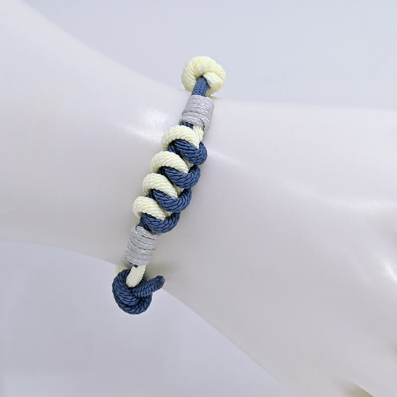 Fortune Jewel Simple Design King Kong Knot Strength Braid String Bracelet