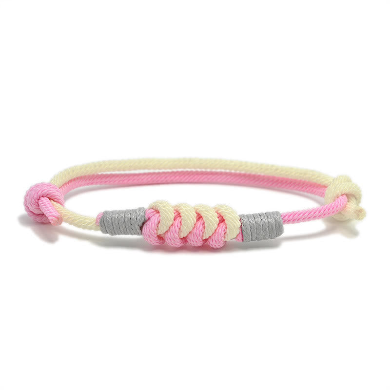 Fortune Jewel Simple Design King Kong Knot Strength Braid String Bracelet