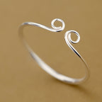 s925 Silver Monkey King Bracelet Handmade Tightening Spell Couple bracelet