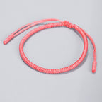 Fortune Jewel Tibetan 3Pcs King Kong Knot Protection Braided Bracelet