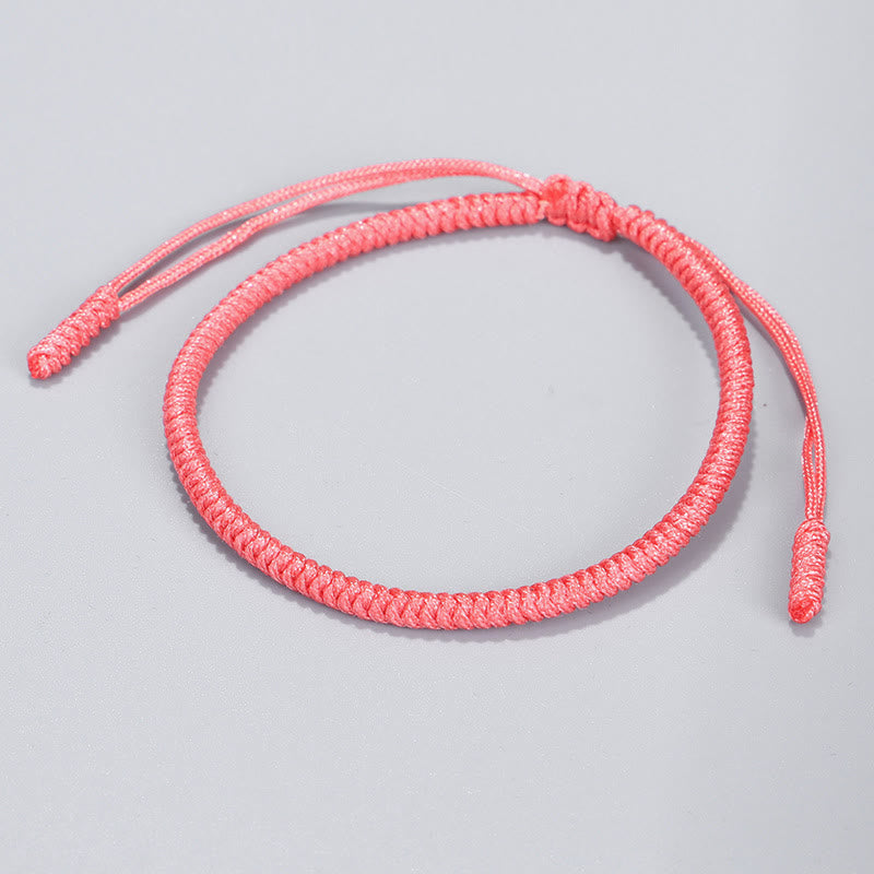 Fortune Jewel Tibetan 3Pcs King Kong Knot Protection Braided Bracelet