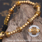 Fortune Jewel Tibetan Curse Six True Words Wealth Bracelet