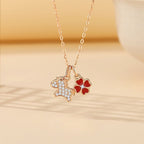 Women’s S925 Sterling Silver Year of the Horse Necklace – Zodiac Birth Year Jewelry