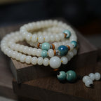 Fortune Jewel 108 Mala Beads Bodhi Seed Keep Away Evil Spirits Calm Bracelet