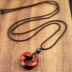 Fortune Jewel Auspicious Clouds Relaxation Necklace Pendant