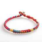Fortune Jewel "May You Be Safe And Lucky In The Year Ahead" Multicolored Bracelet