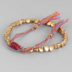 Fortune Jewel Tibetan Copper Beads Healing Luck Bracelet