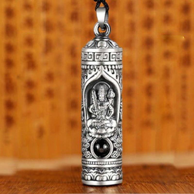 Fortune Jewel Chinese Zodiac Natal Buddha Projection Prosperity Necklace Pendant Fortune Jewel