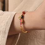 Fortune Jewel Tibetan Auspicious Clouds Fortune Happiness Wealth Luck Bracelet