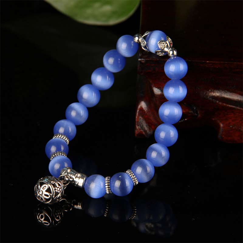Fortune Jewel Tibetan Cat Eye Lucky Bracelet