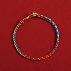 Fortune Jewel "May you be blessed with peace and safety in all four seasons" Lucky Multicolored Bracelet