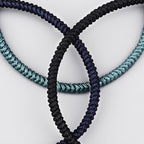 Fortune Jewel Tibetan 3Pcs King Kong Knot Handcrafted Amulet Strength Bracelet