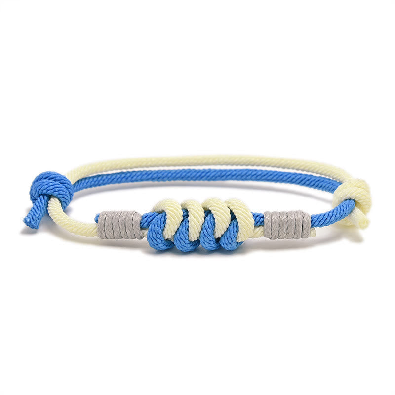 Fortune Jewel Simple Design King Kong Knot Strength Braid String Bracelet