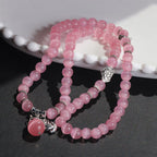 Fortune Jewel Cat Eye PiXiu Support Triple Wrap Bracelet
