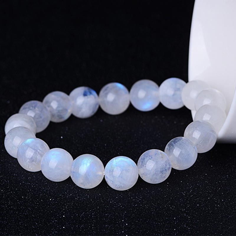 Fortune Jewel Natural Moonstone Prosperity Bracelet