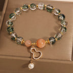 Fortune Jewel Green Phantom Gourd Charm Confidence Bracelet