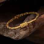 Fortune Jewel Handmade Colorful King Kong Knot Protection Braid String Bracelet