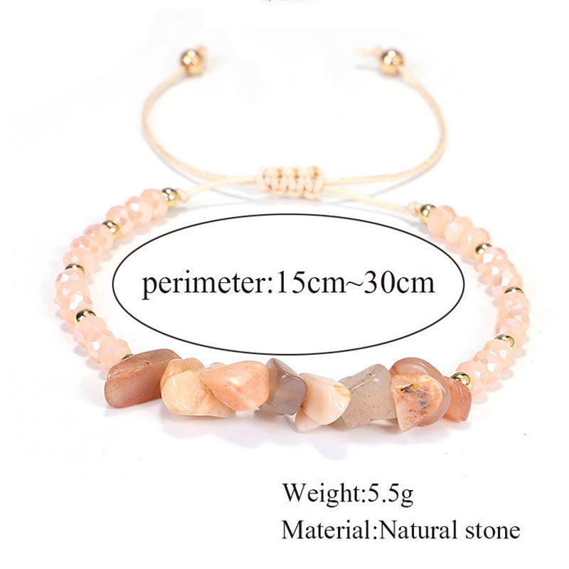Fortune Jewel Amethyst Purify Knit Bracelet