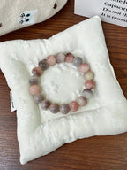 Grape-Toned Cat Face Bodhi Bracelet