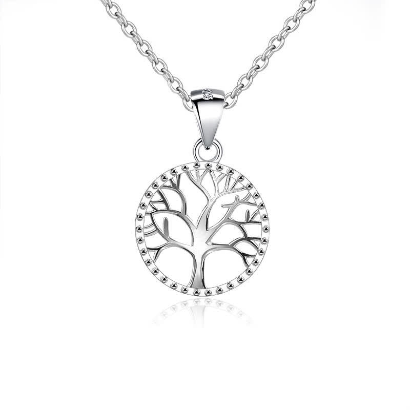 Fortune Jewel The Tree of Life 925 Sterling Silver Creation Necklace Pendant