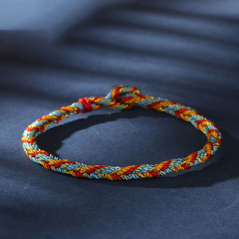 Fortune Jewel "May you be safe and sound all year round" Lucky Multicolored Bracelet