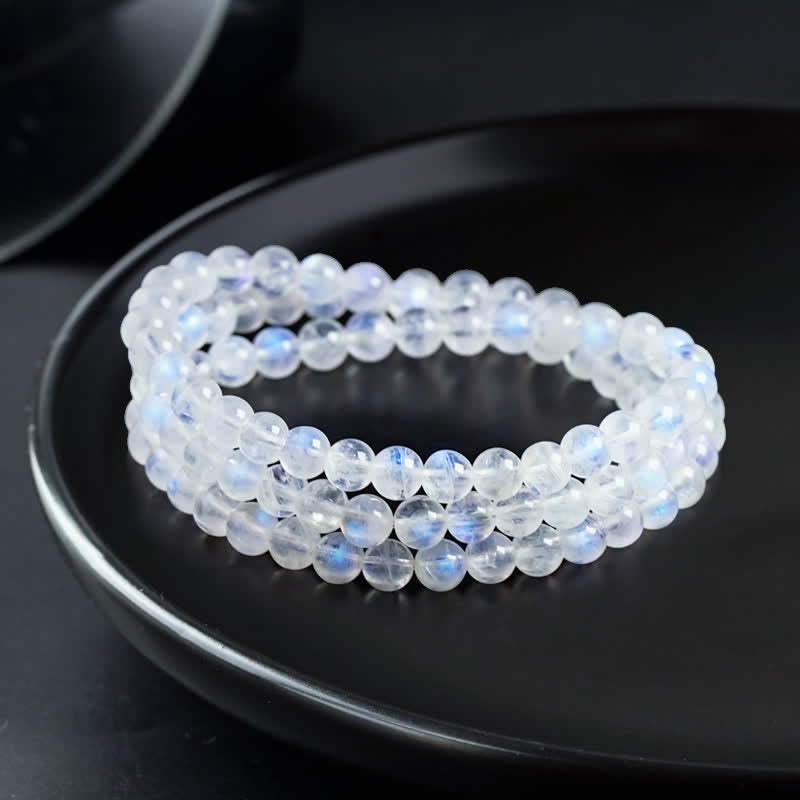 Fortune Jewel Moonstone Healing Positive Bracelet