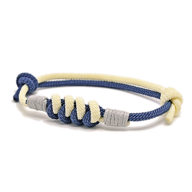 Fortune Jewel Simple Design King Kong Knot Strength Braid String Bracelet