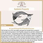 Fortune Jewel Jade Yanyuan Agate White Jade Koi Fish Scripture Charm Luck Bracelet