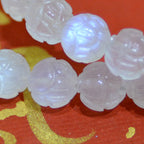 Fortune Jewel Natural Moonstone Lotus Love Bracelet