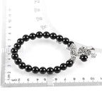 Fortune Jewel Natural Gemstone Tree of Life Lucky Charm Stretch Bracelet