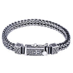 Fortune Jewel Retro Dragon Keel Braided Design Balance Healing Bracelet
