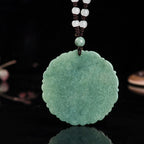 Fortune Jewel Chinese Zodiac Dragon Jade Fortune Necklace String Pendant Fortune Jewel