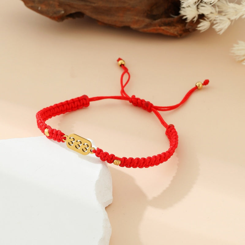 Buddha & Karma 333 Divine Guidance Angel Number Bracelet
